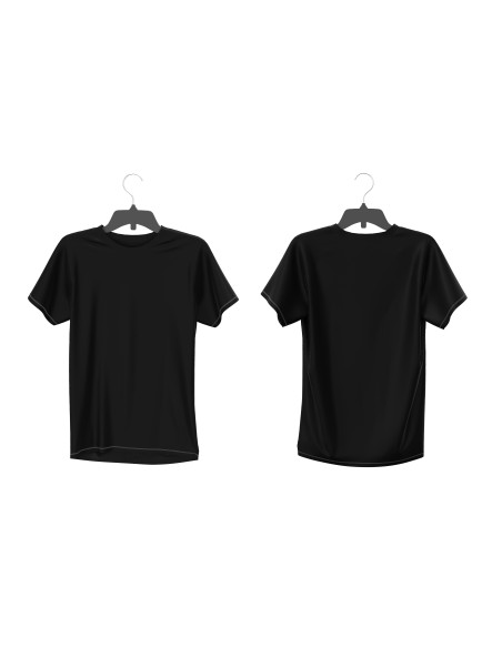 T-SHIRT 240 g Noir