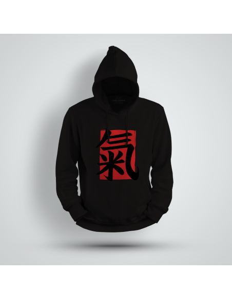 Capuche Noir à Zip 280 G