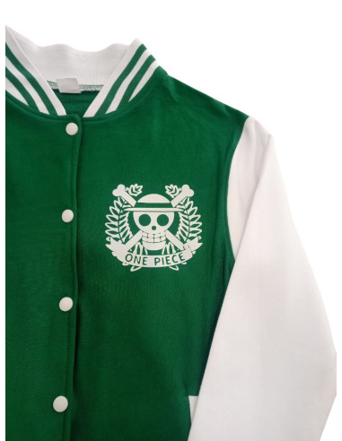 Veste TEDDY Vert et blanc 280 G